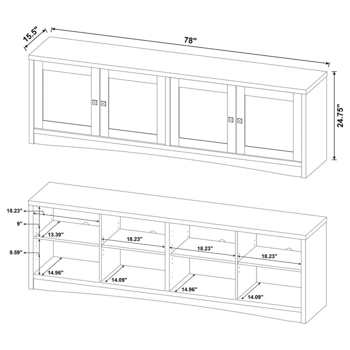 Laughlin 78" TV Stand