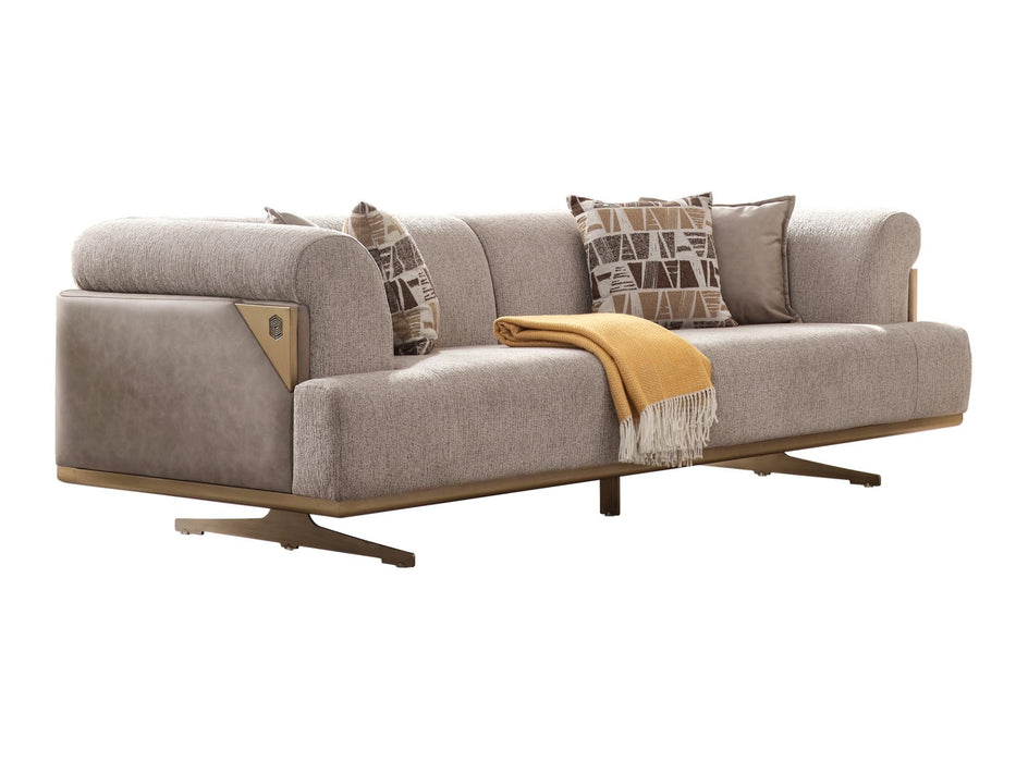 Urla Stationary Sofa Cream