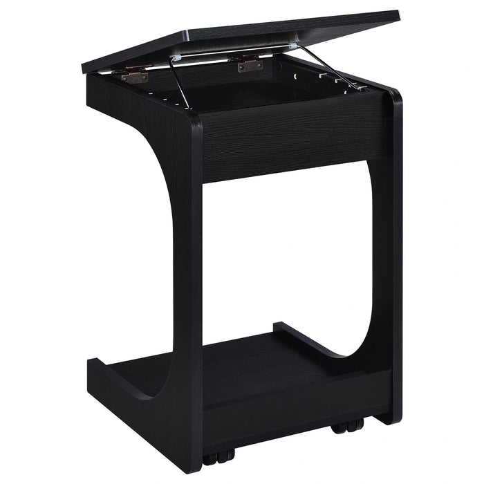 Ralston Lift-Top Side Table with Casters