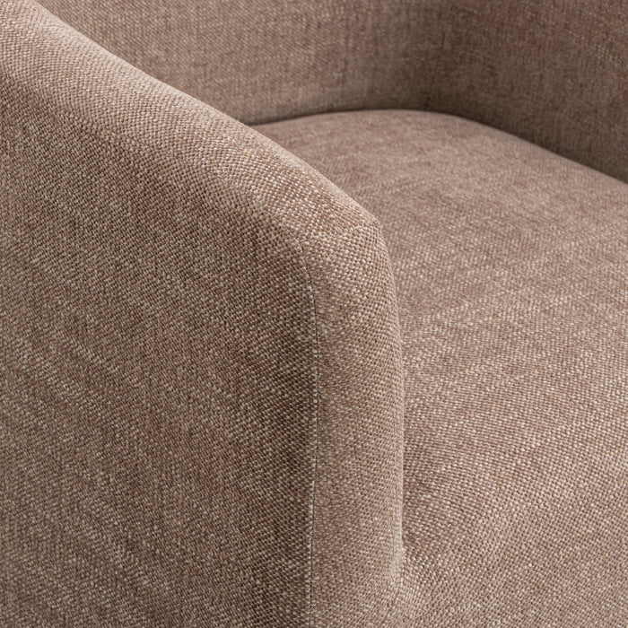 Helena Tall Textured Weave Performance Fabric Dining Chair