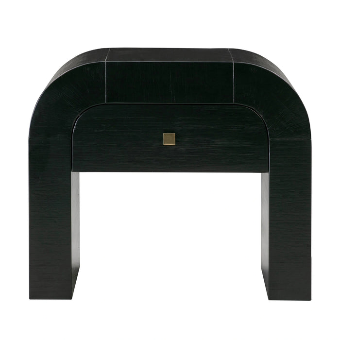 Hump 26" Arched Nightstand With Drawer
