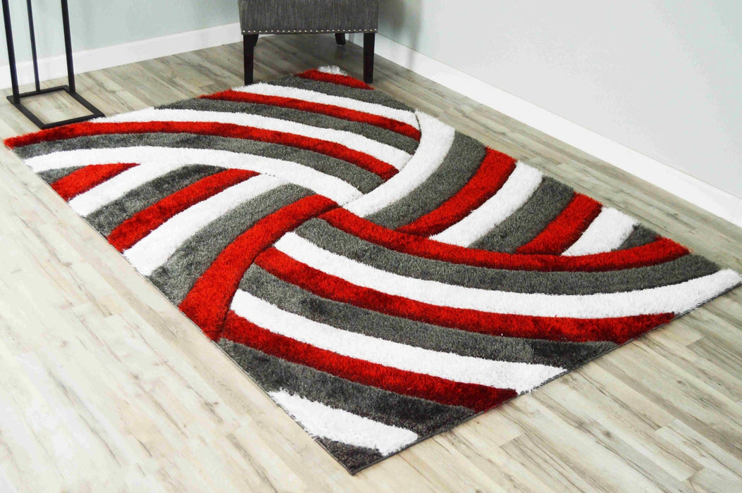 4D SHAGGY Rug Design 6483
