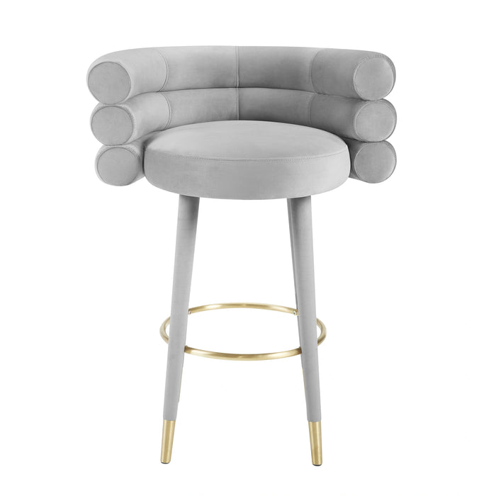 Betty Performance Velvet Stool