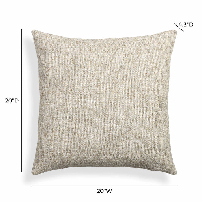 Poh 20" Boucle Square Throw Pillow