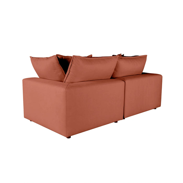 Cali 80" Modular Loveseat
