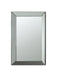 Pinciotti Rectangular Beveled Wall Mirror Silver image