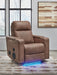 Lorrenton Power Glider Recliner with Audio System - Home And Beyond
