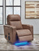 Lorrenton Power Glider Recliner with Audio System - Home And Beyond