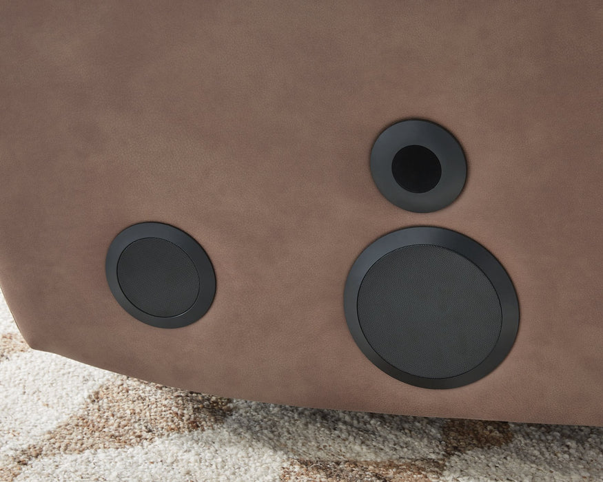 Lorrenton Power Glider Recliner with Audio System - Home And Beyond