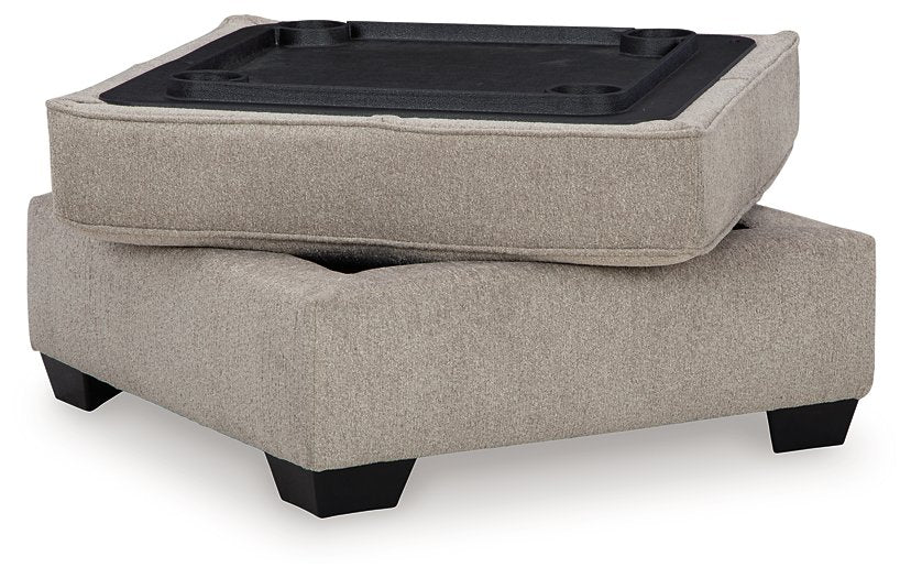 Claireah Ottoman With Storage - Home And Beyond