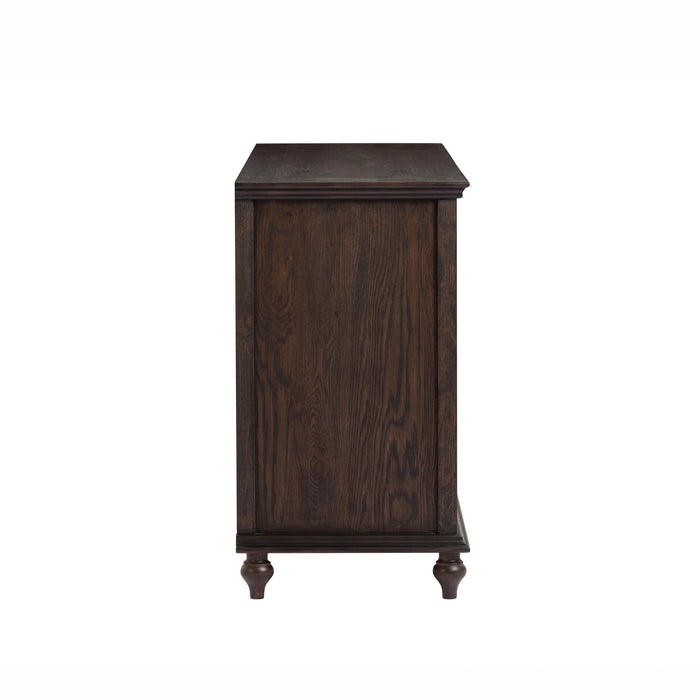 Mila 76" Dark Brown Sideboard