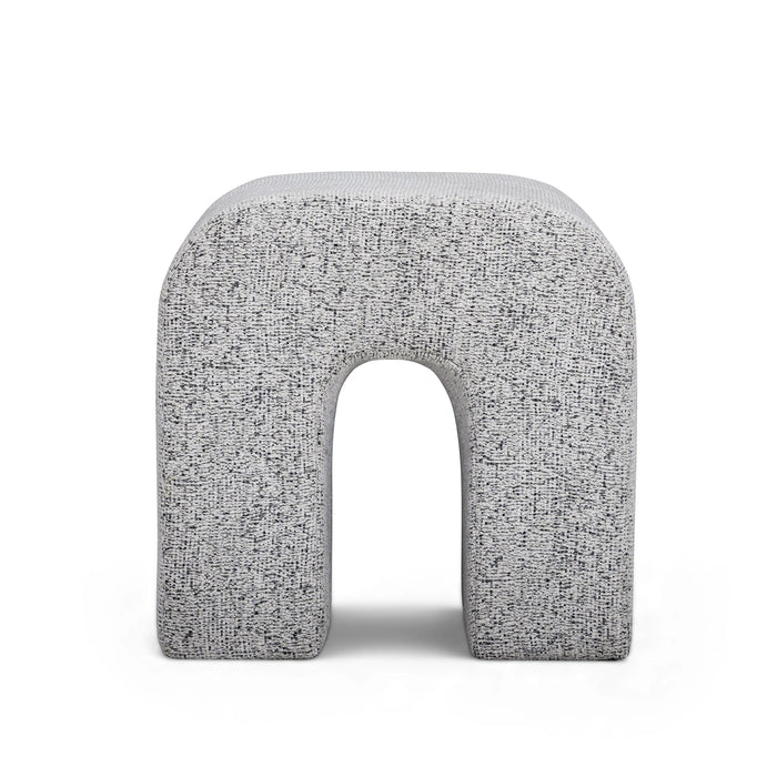 Desi Woven Performance Fabric Ottoman