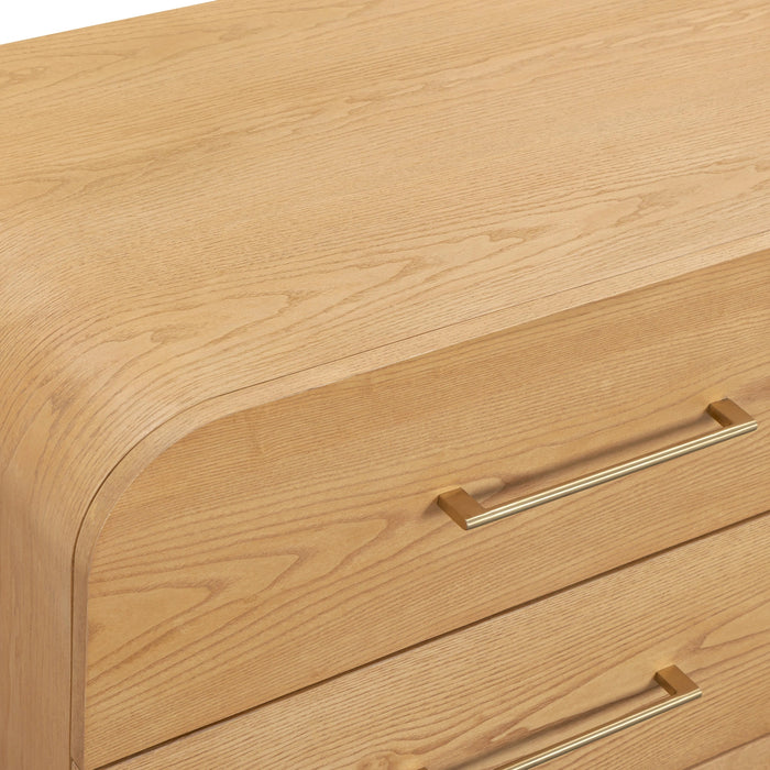 Marissa 62" Ash 6-Drawer Dresser