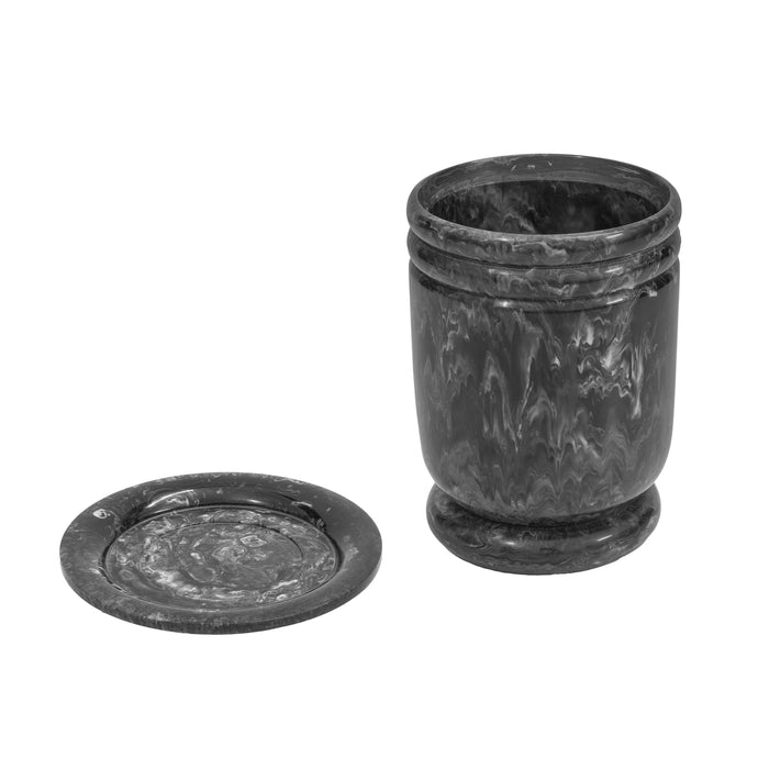 Channeled Swirl Resin Kiddush Cup