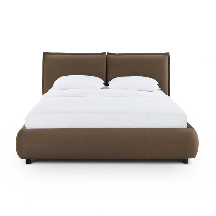 Mel Performance Faux Mohair Velvet Bed