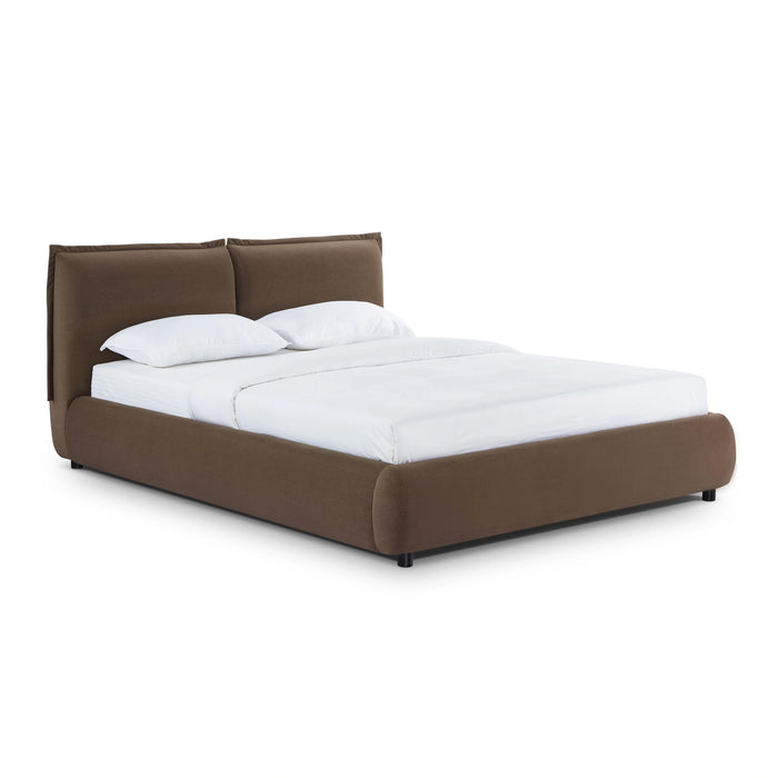 Mel Performance Faux Mohair Velvet Bed