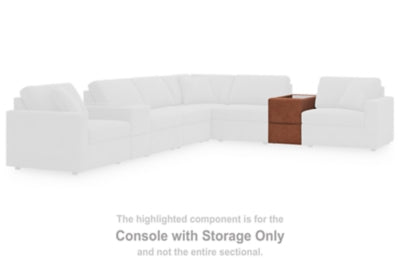 Modmax Balanced Sectional with Audio and Storage Consoles - Home And Beyond
