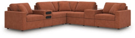 Modmax Balanced Sectional with Audio and Storage Consoles - Home And Beyond