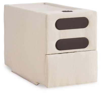 Modmax Balanced Sectional with Audio and Storage Consoles - Home And Beyond