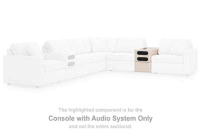 Modmax Balanced Sectional with Audio and Storage Consoles - Home And Beyond