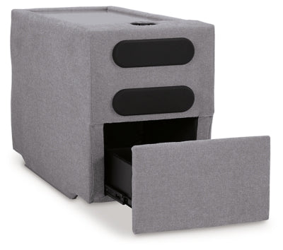 Modmax Balanced Sectional with Audio and Storage Consoles - Home And Beyond