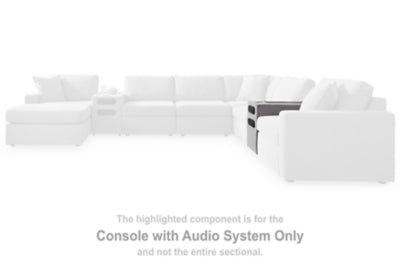 Modmax Balanced Sectional with Audio and Storage Consoles - Home And Beyond