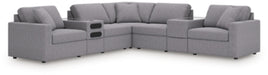 Modmax Balanced Sectional with Audio and Storage Consoles - Home And Beyond