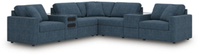 Modmax Balanced Sectional with Audio and Storage Consoles - Home And Beyond