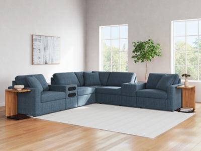Modmax Balanced Sectional with Audio and Storage Consoles - Home And Beyond