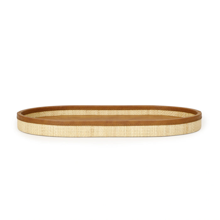 Hakiri Natural Raffia Contract-Grade Storage Tray