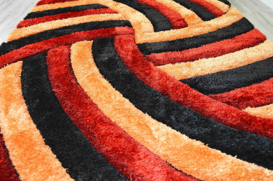4D SHAGGY Rug Design 6483