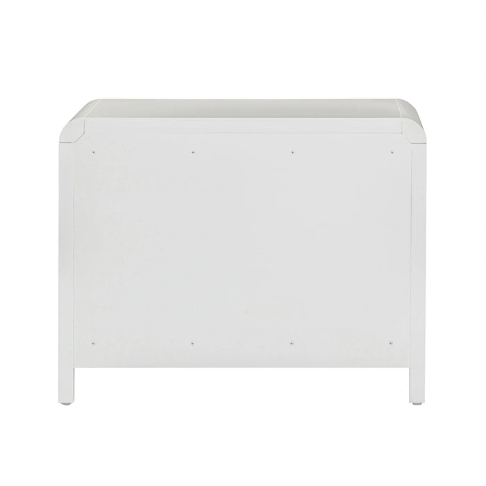 Patty 28" Rattan 2 Drawer Nightstand