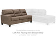 Navi 2-Piece Sectional Sofa Sleeper Chaise - Home And Beyond