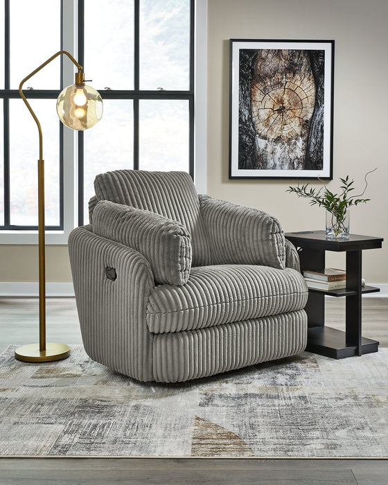 Tie-Breaker Swivel Glider Recliner - Home And Beyond