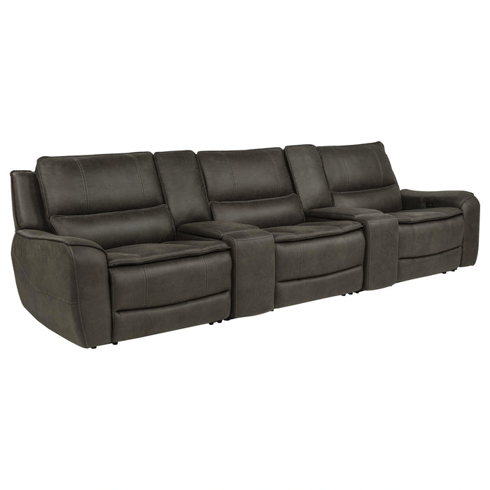 Marcell Power Home Theater Seating - Home And Beyond