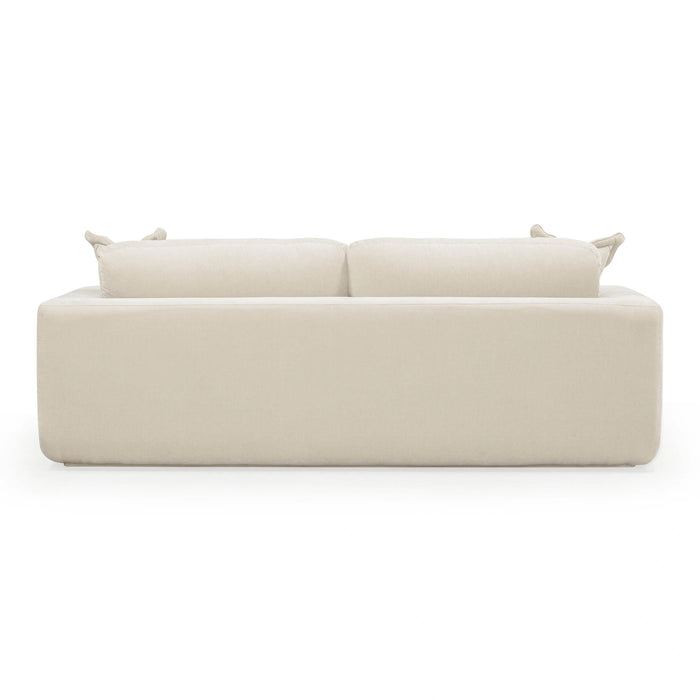 Miri 90.5" Upcycled Contract-Grade Washed Velvet Sofa