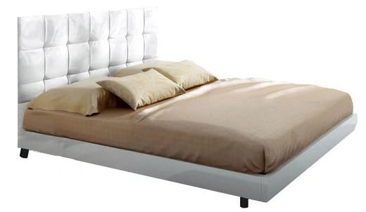 ESF Furniture Granada King Platform Bed in White
