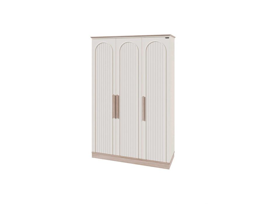 Bohemsoft 3 Door Wardrobe