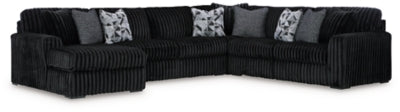 Midnight-Madness Sectional with Chaise - Home And Beyond