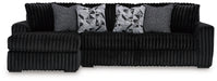 Midnight-Madness Sectional Sofa with Chaise - Home And Beyond