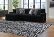 Midnight-Madness Sectional Sofa with Chaise - Home And Beyond