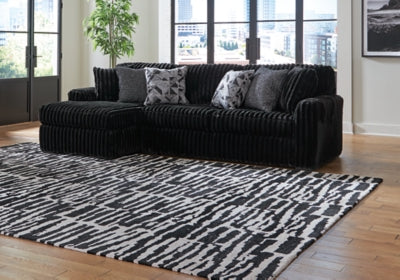 Midnight-Madness Sectional Sofa with Chaise - Home And Beyond