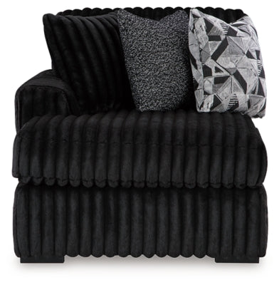 Midnight-Madness Sectional with Chaise - Home And Beyond