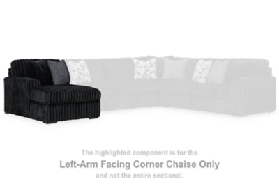 Midnight-Madness Sectional with Chaise - Home And Beyond