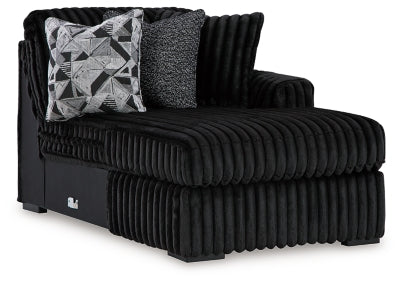 Midnight-Madness Sectional Sofa with Chaise - Home And Beyond