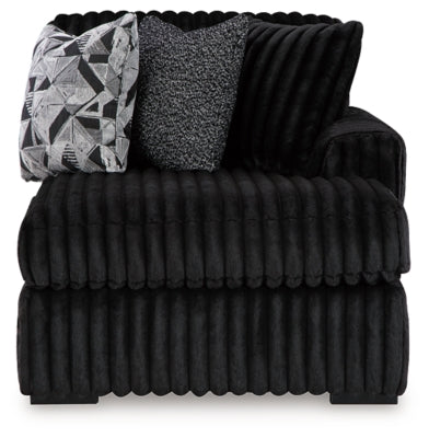 Midnight-Madness Sectional Sofa with Chaise - Home And Beyond