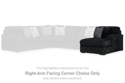 Midnight-Madness Sectional Sofa with Chaise - Home And Beyond