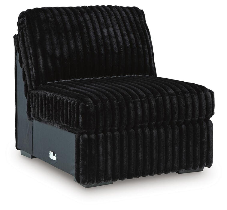 Midnight-Madness Sectional Sofa - Home And Beyond