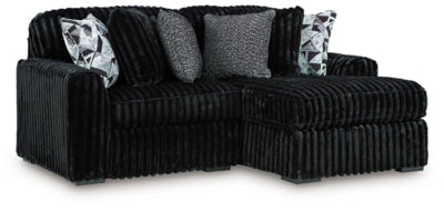 Midnight-Madness Sectional with Chaise - Home And Beyond