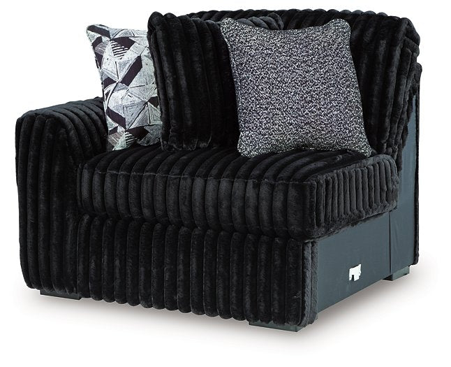 Midnight-Madness Sectional Sofa - Home And Beyond